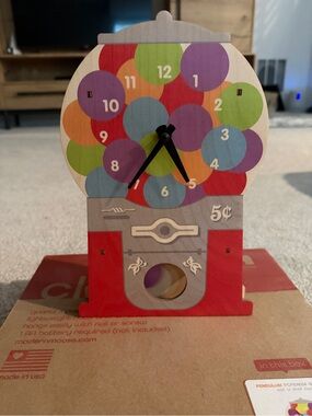 Modern Moose Gum-ball Clock